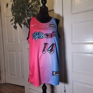 Nike Miami #14 Herro NBA FINALS Jersey